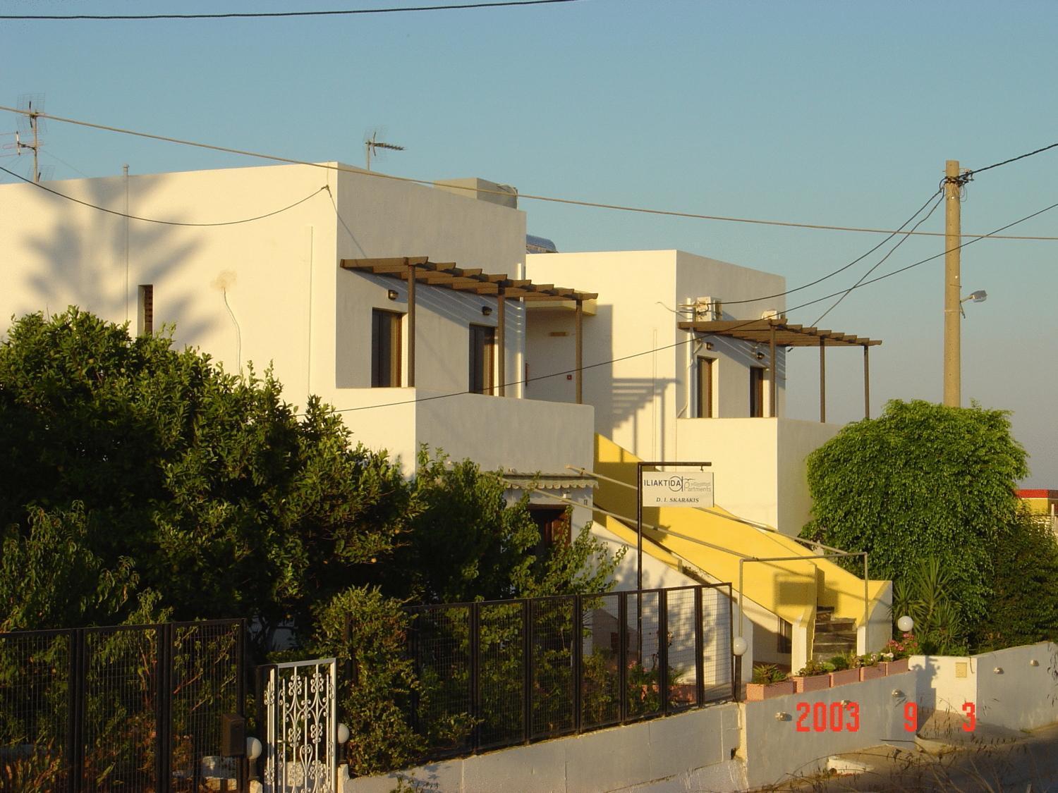Iliaktida Apartments Rapanianá Exterior photo